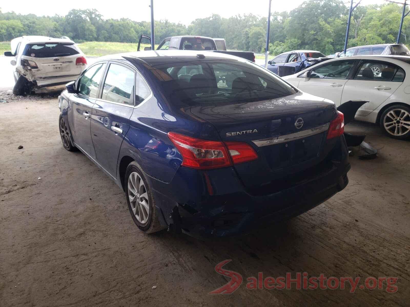 3N1AB7APXKY364019 2019 NISSAN SENTRA