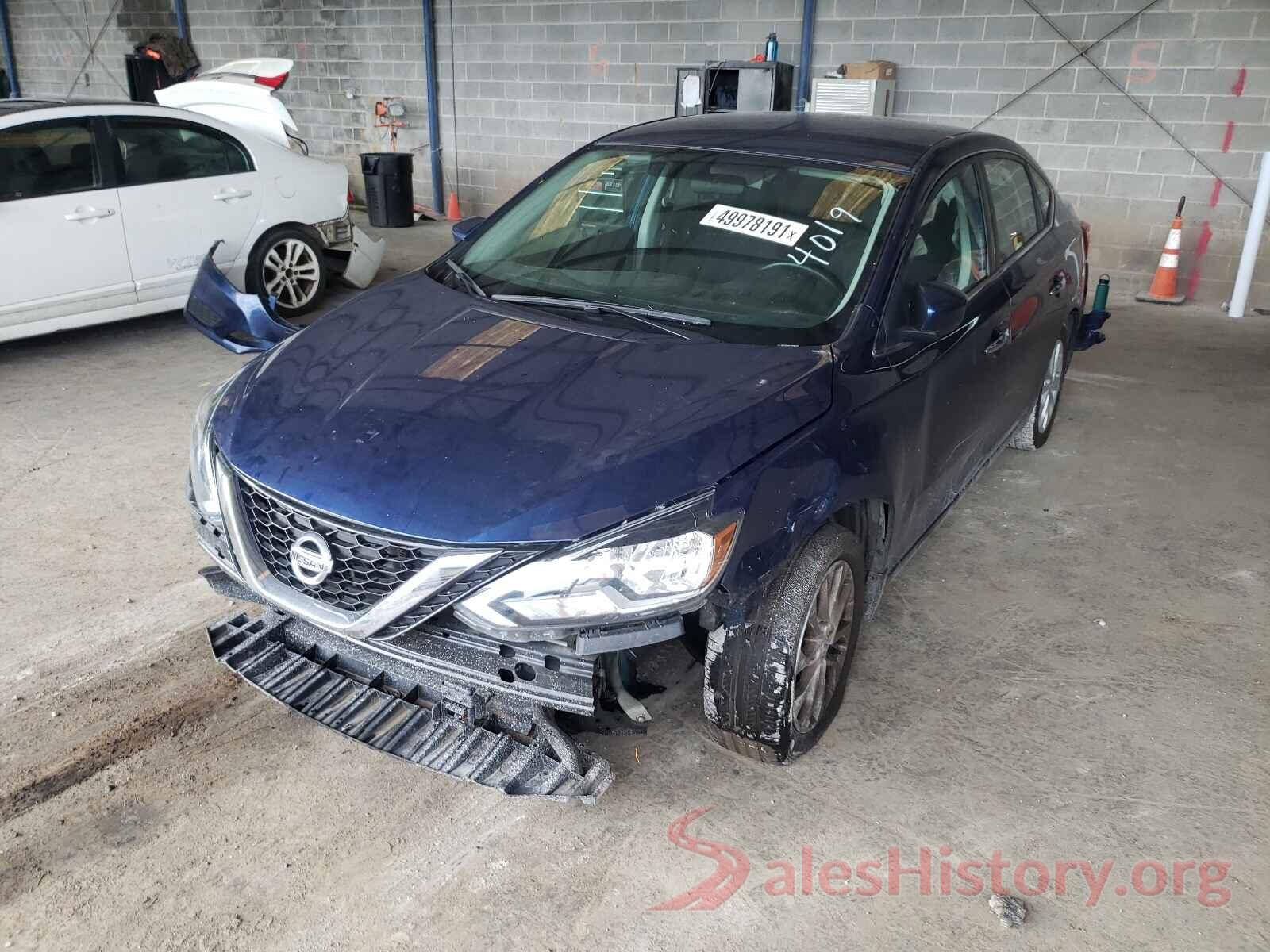 3N1AB7APXKY364019 2019 NISSAN SENTRA