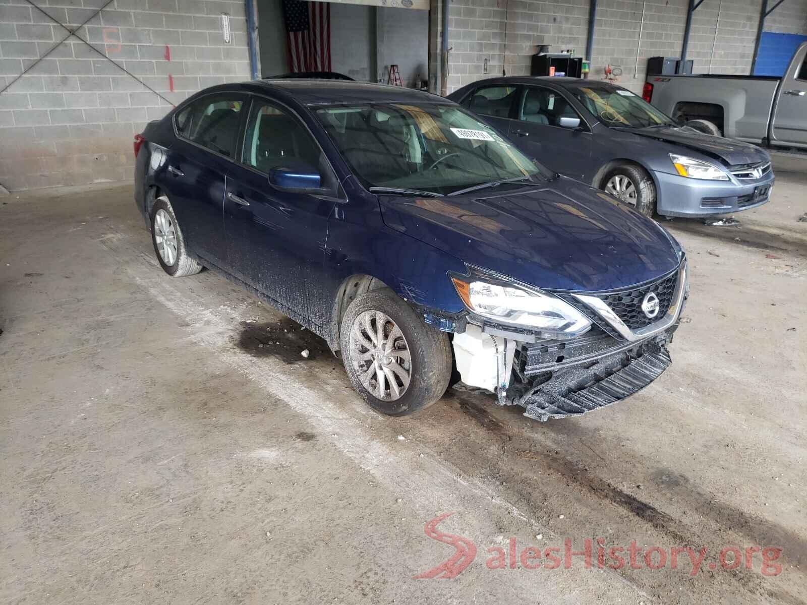 3N1AB7APXKY364019 2019 NISSAN SENTRA