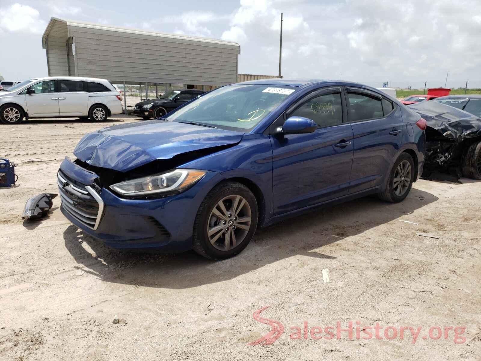 5NPD84LF5JH213550 2018 HYUNDAI ELANTRA