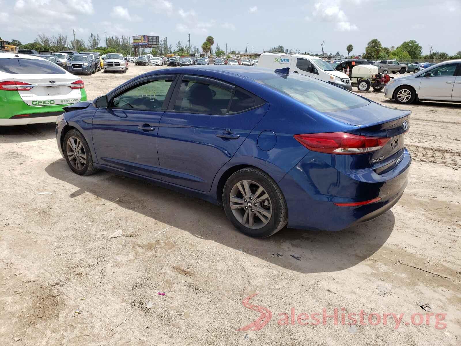 5NPD84LF5JH213550 2018 HYUNDAI ELANTRA