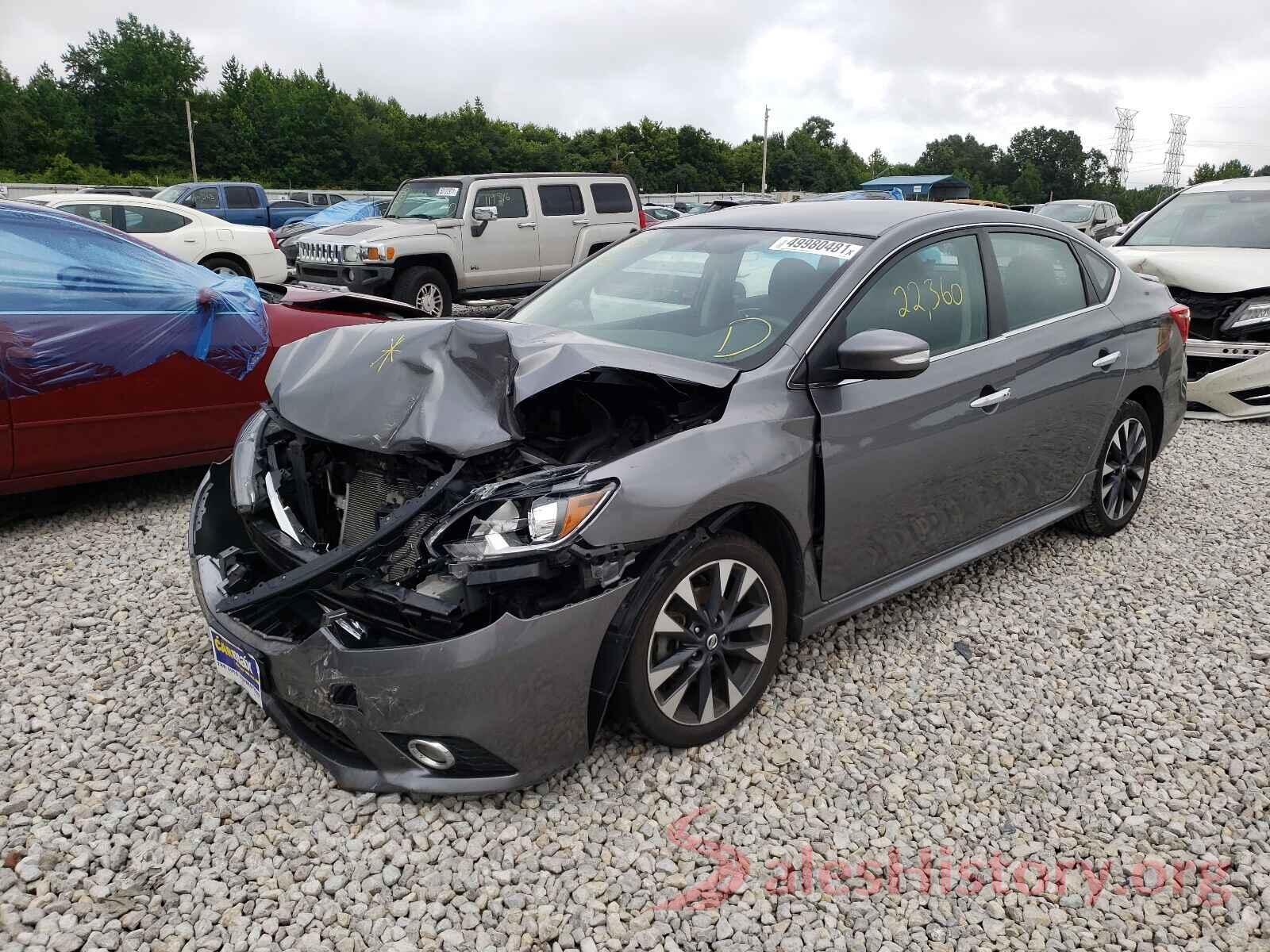 3N1AB7AP4HY367166 2017 NISSAN SENTRA