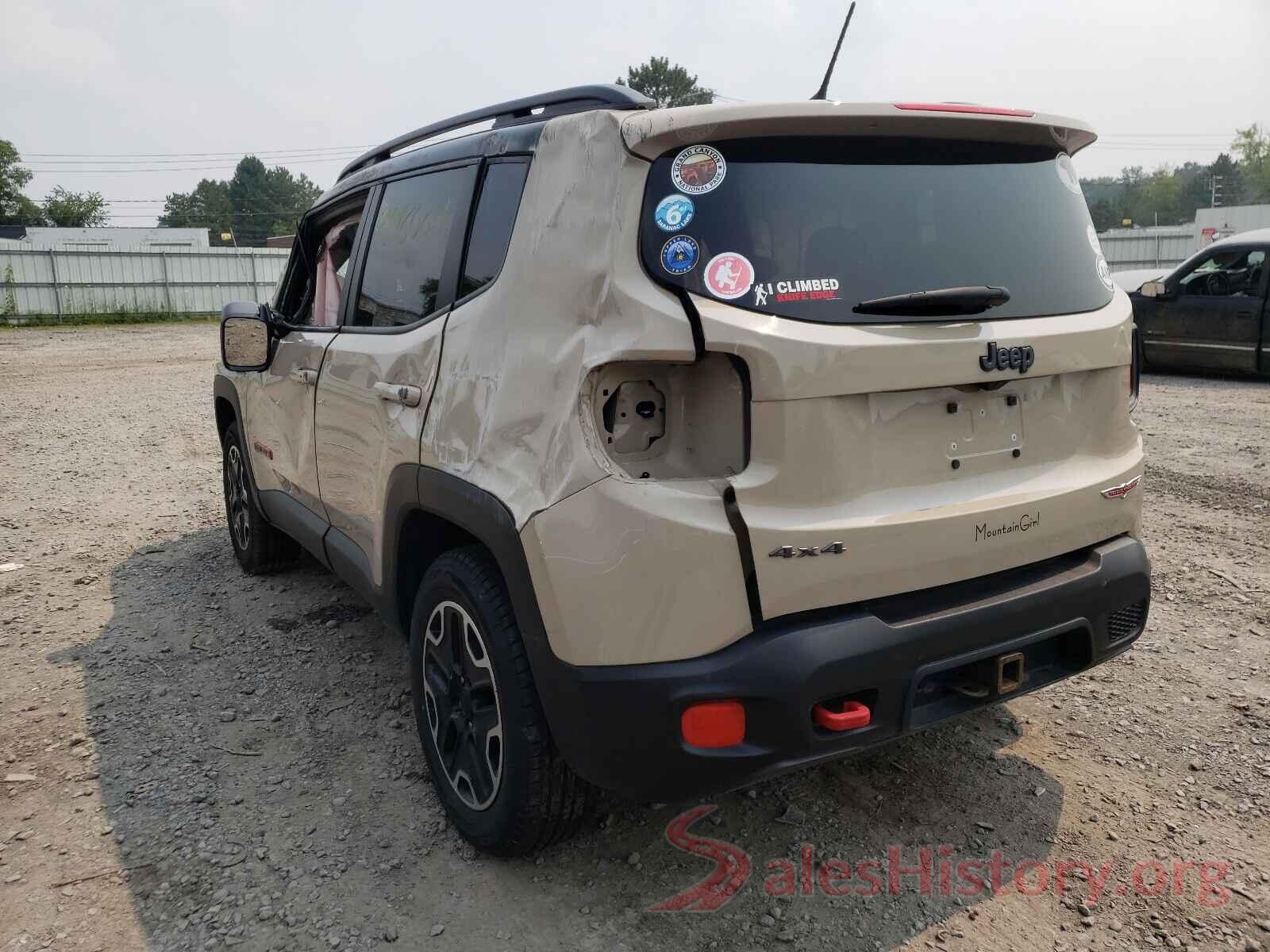 ZACCJBCT9GPD30249 2016 JEEP RENEGADE