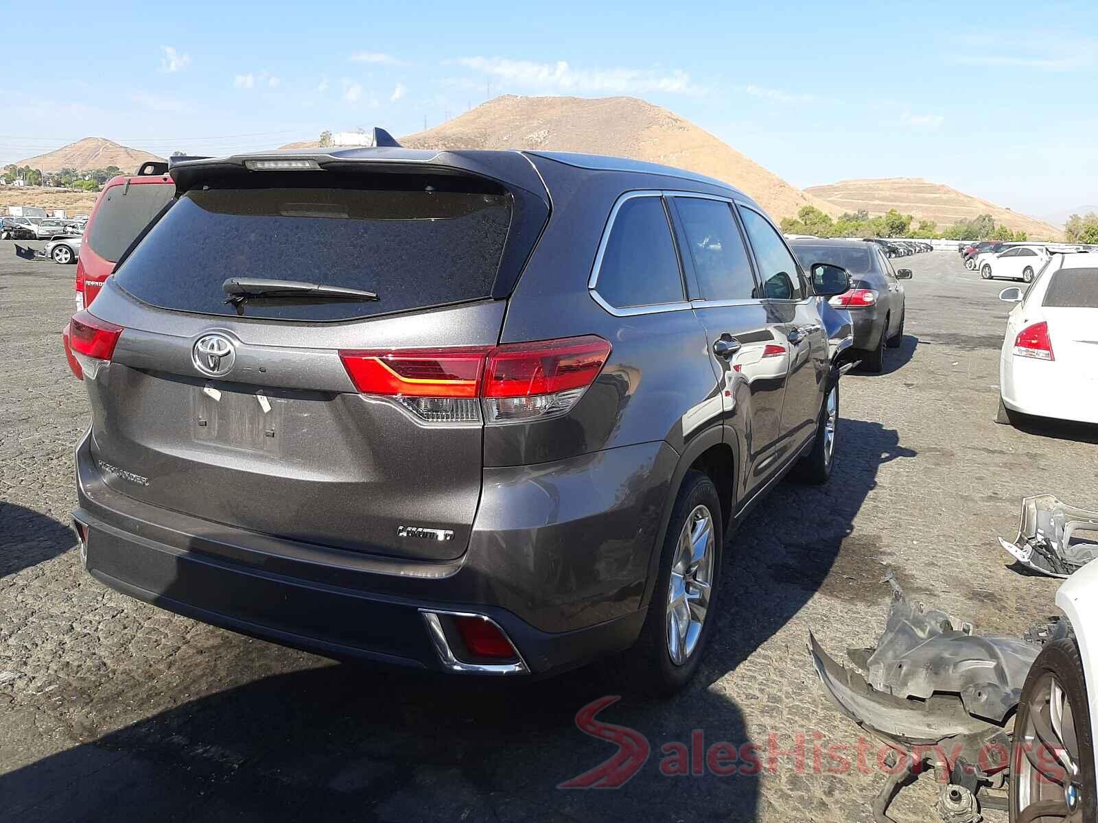 5TDYZRFH8KS322315 2019 TOYOTA HIGHLANDER