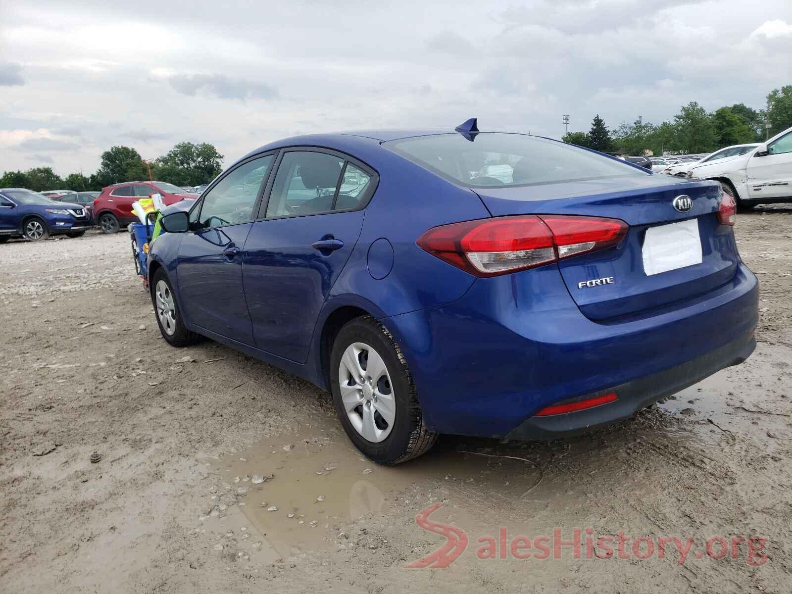 3KPFK4A71HE055597 2017 KIA FORTE