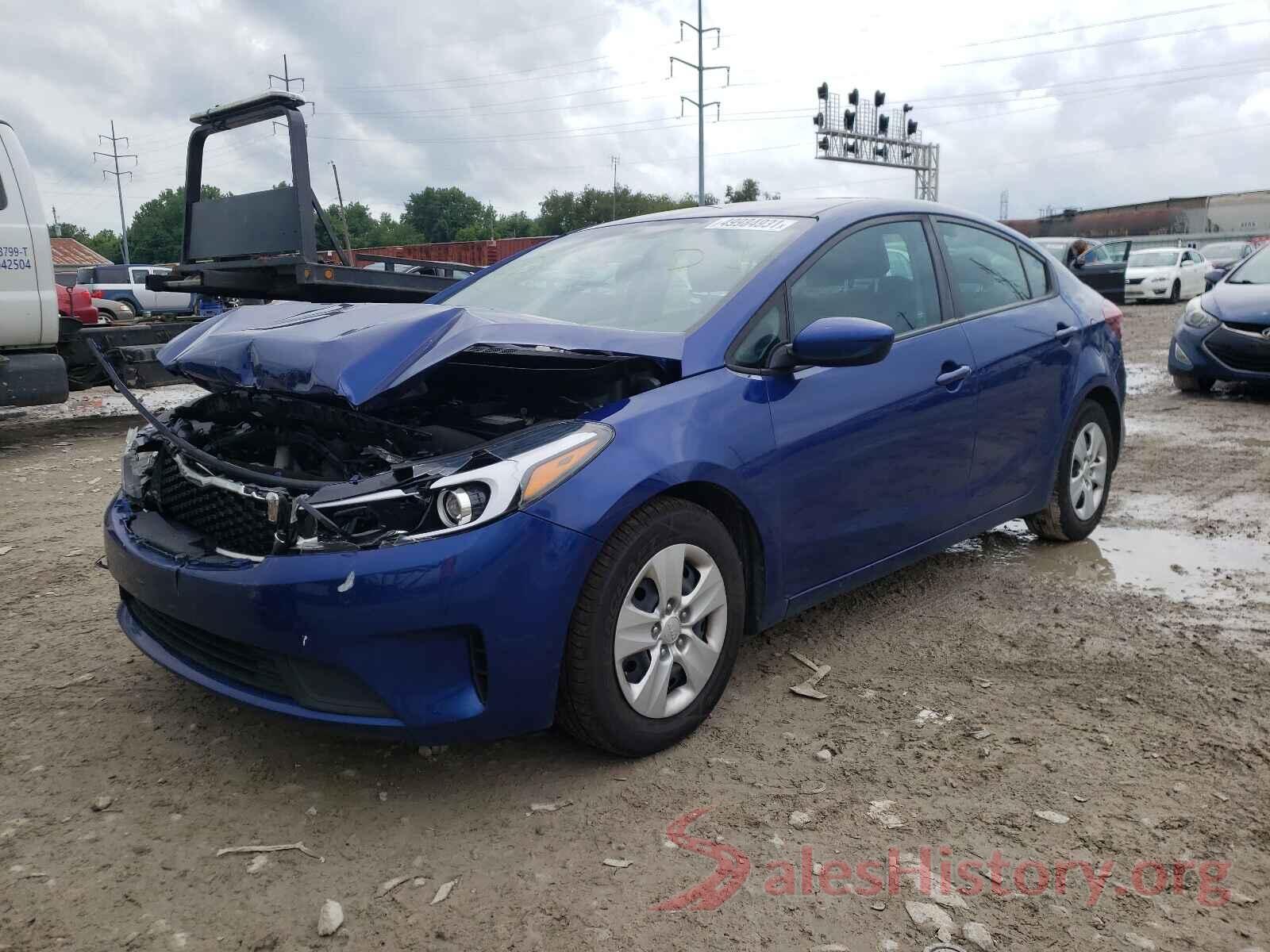 3KPFK4A71HE055597 2017 KIA FORTE