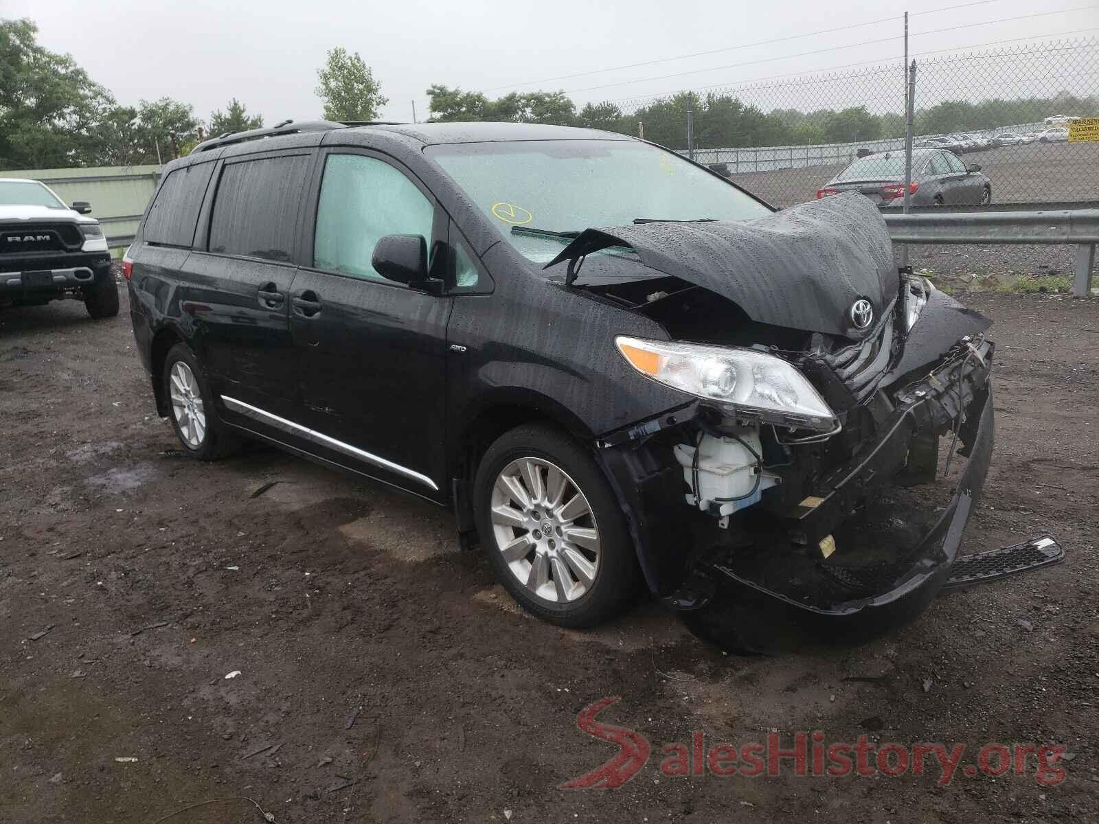 5TDJK3DC7GS136931 2016 TOYOTA SIENNA