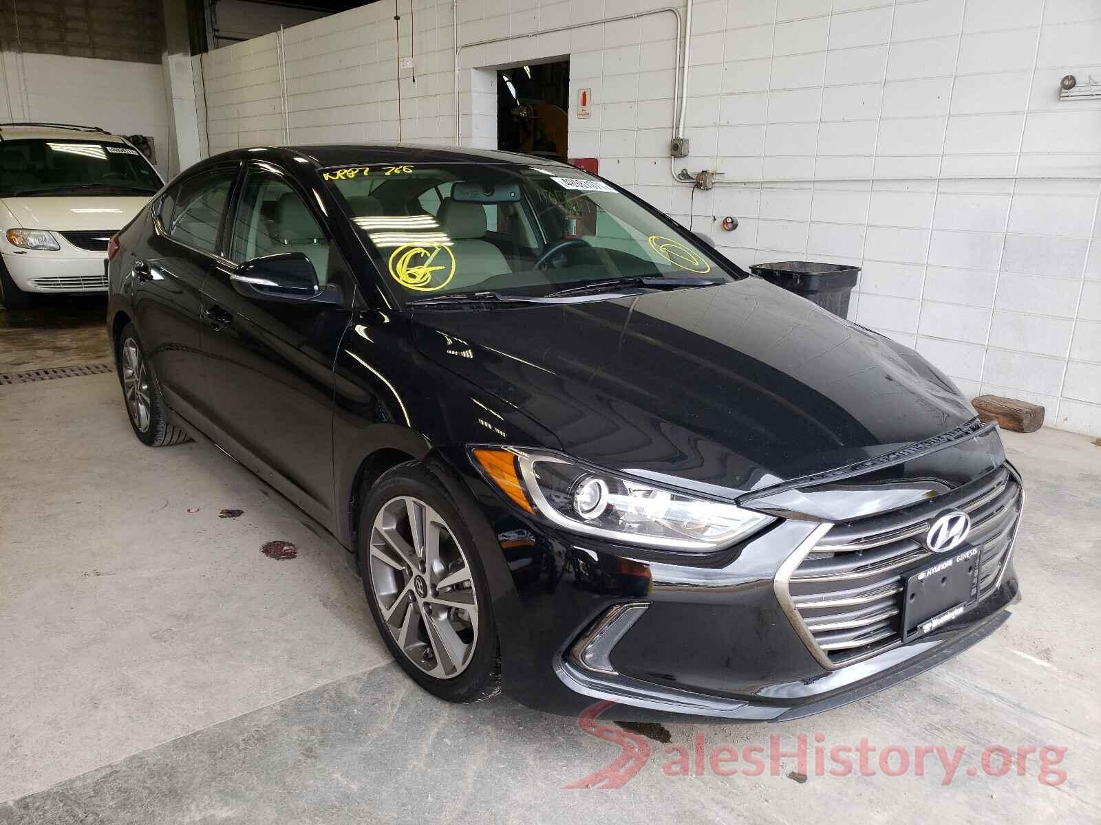 5NPD84LF4JH293116 2018 HYUNDAI ELANTRA