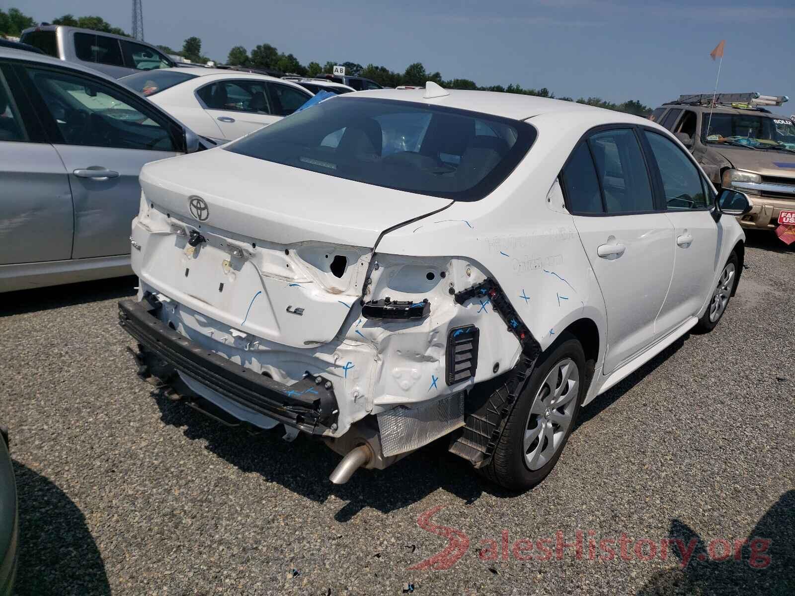 5YFEPRAEXLP070258 2020 TOYOTA COROLLA