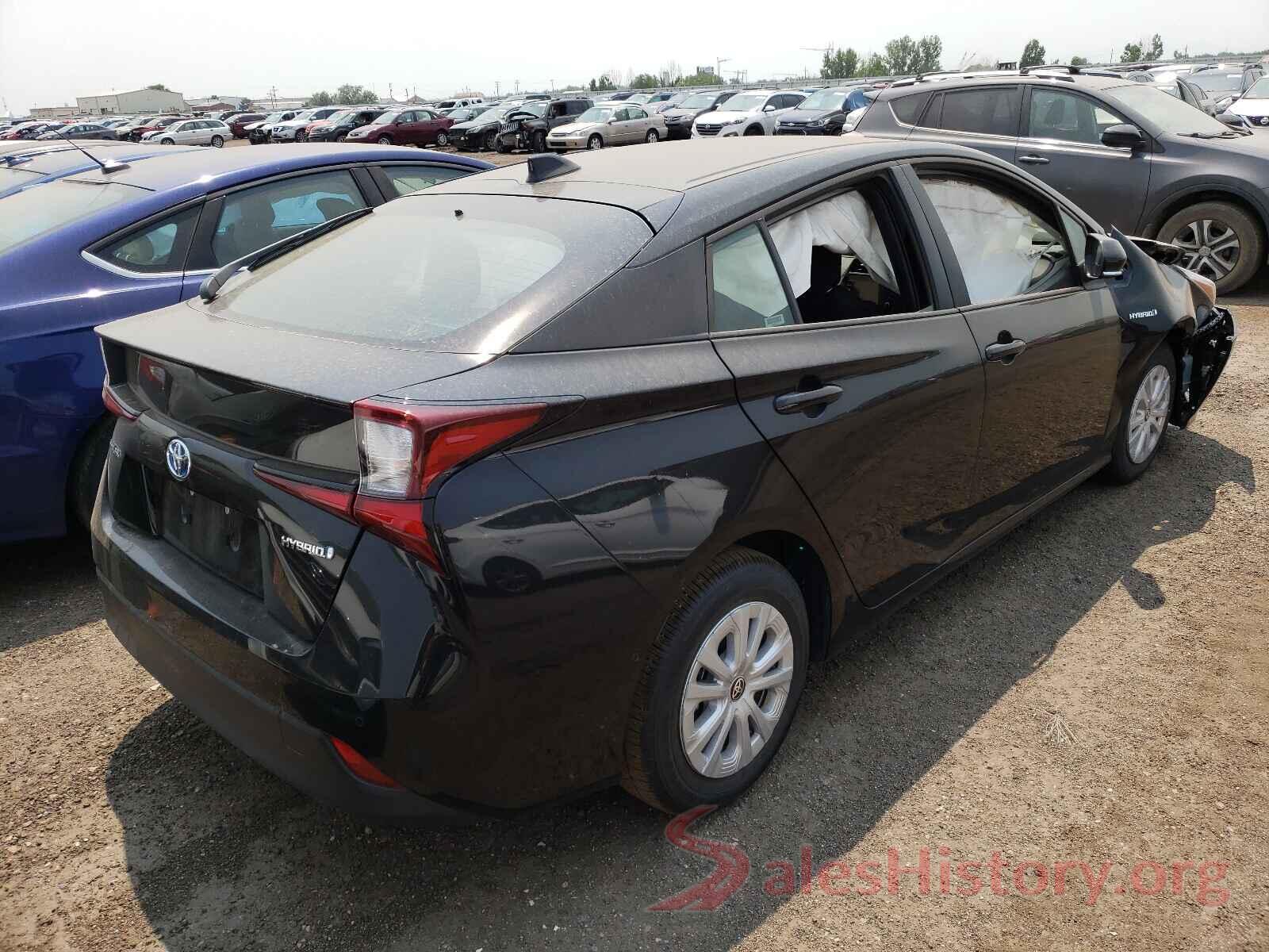 JTDKAMFUXM3145655 2021 TOYOTA PRIUS