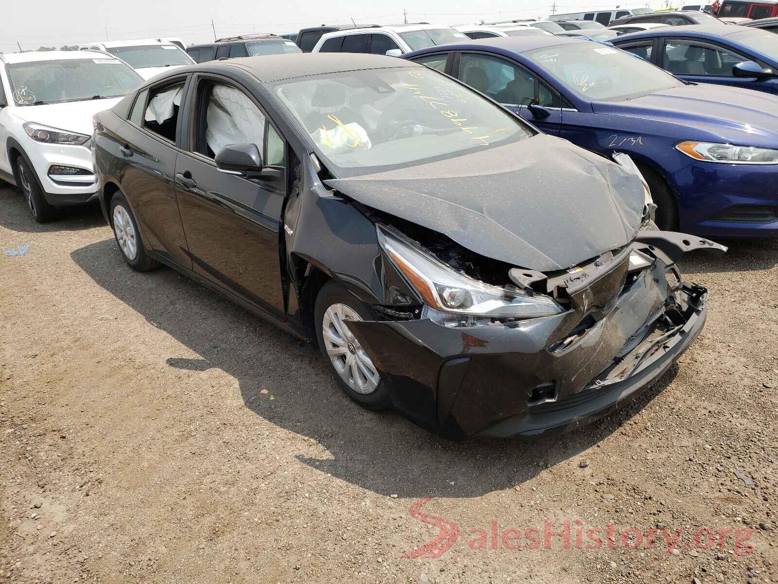 JTDKAMFUXM3145655 2021 TOYOTA PRIUS