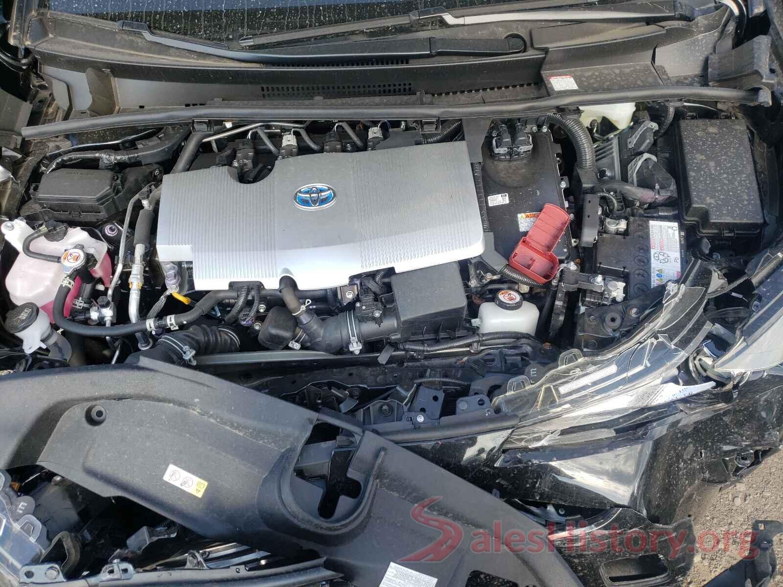 JTDKAMFUXM3145655 2021 TOYOTA PRIUS