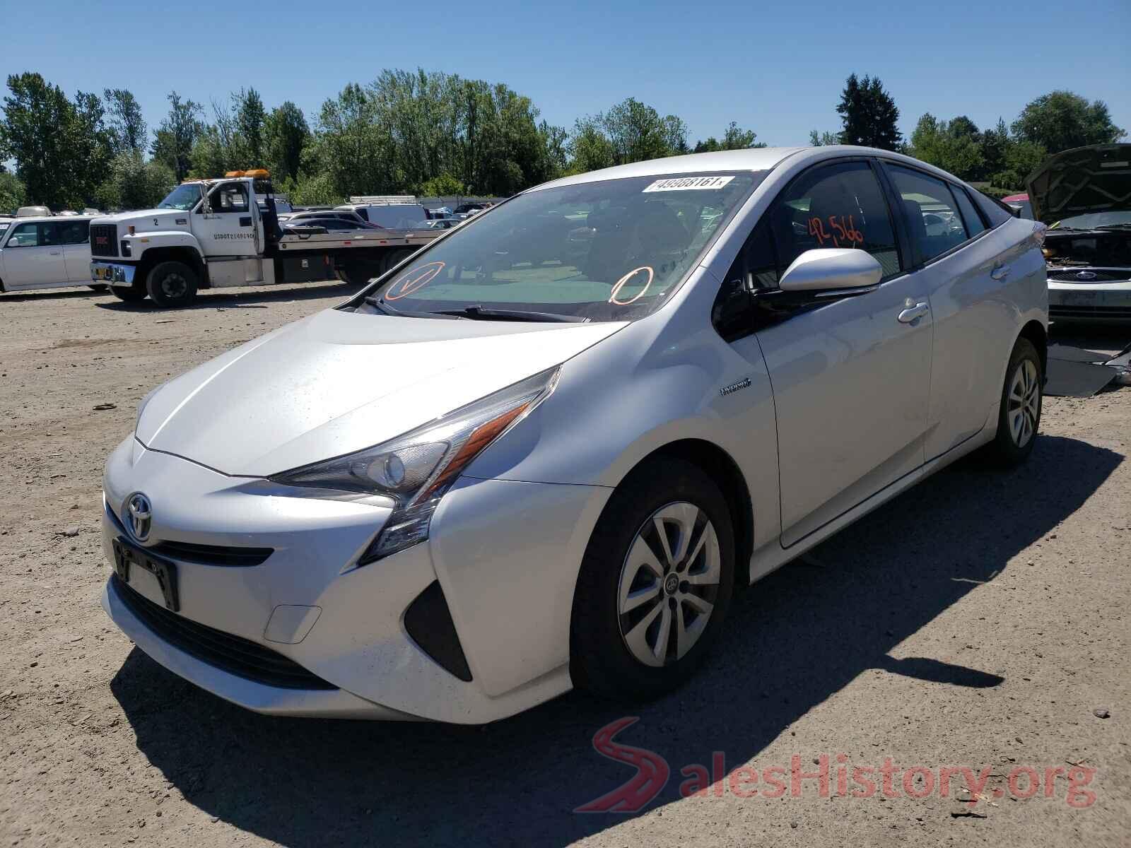 JTDKARFU8G3526437 2016 TOYOTA PRIUS