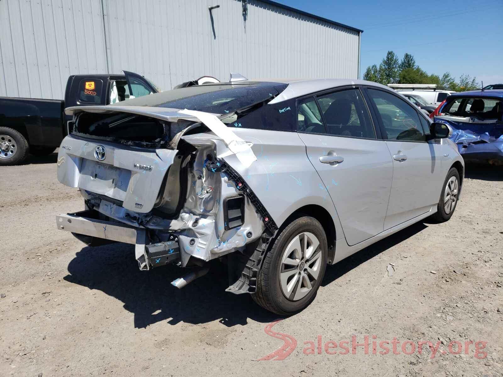 JTDKARFU8G3526437 2016 TOYOTA PRIUS