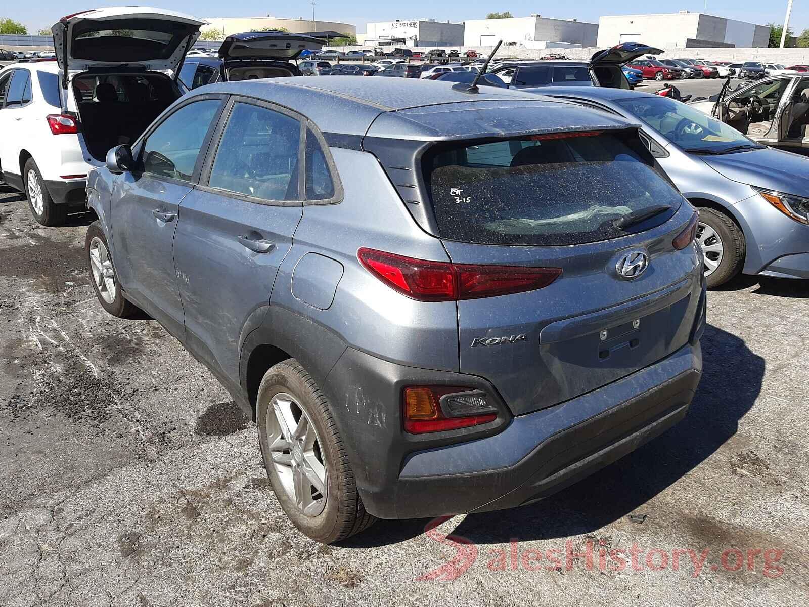 KM8K12AA2LU450007 2020 HYUNDAI KONA