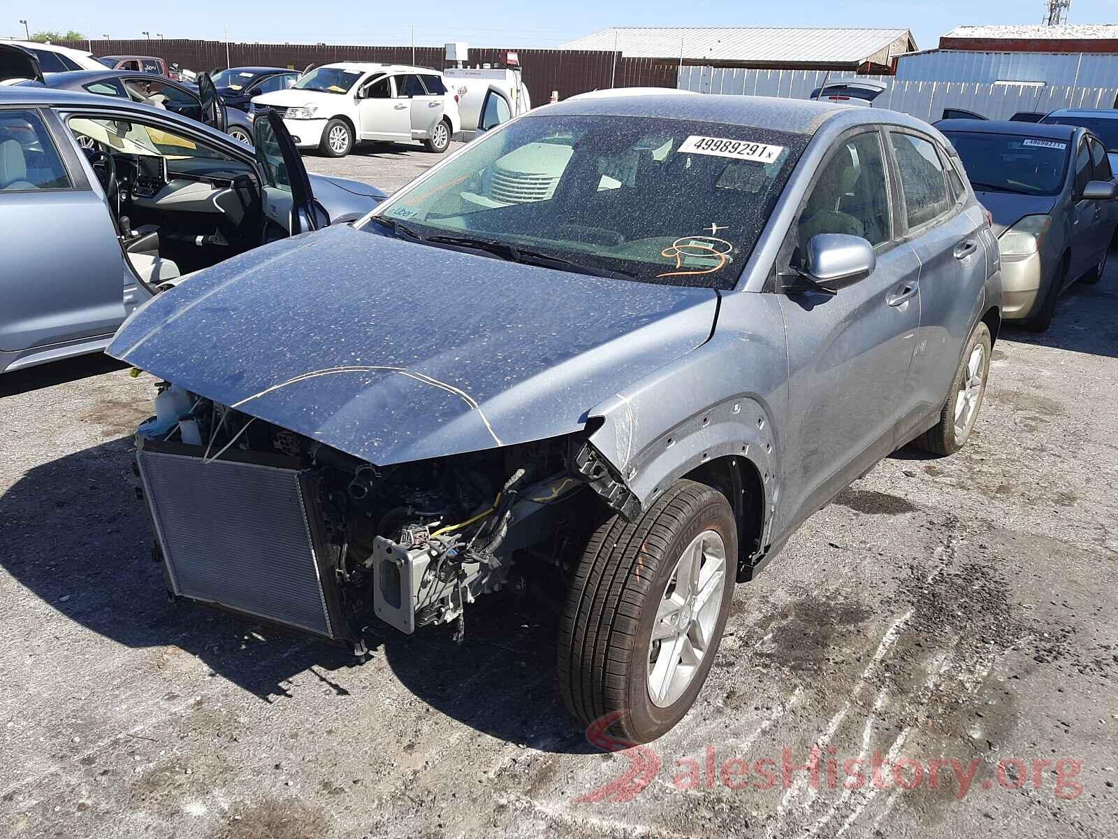 KM8K12AA2LU450007 2020 HYUNDAI KONA