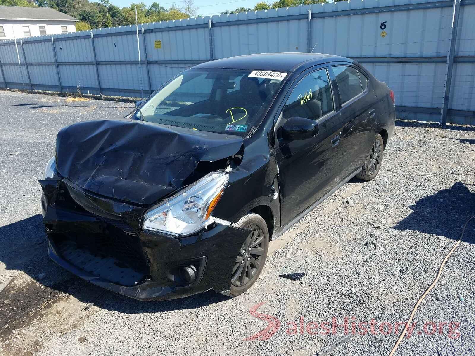 ML32F4FJ2LHF10568 2020 MITSUBISHI MIRAGE