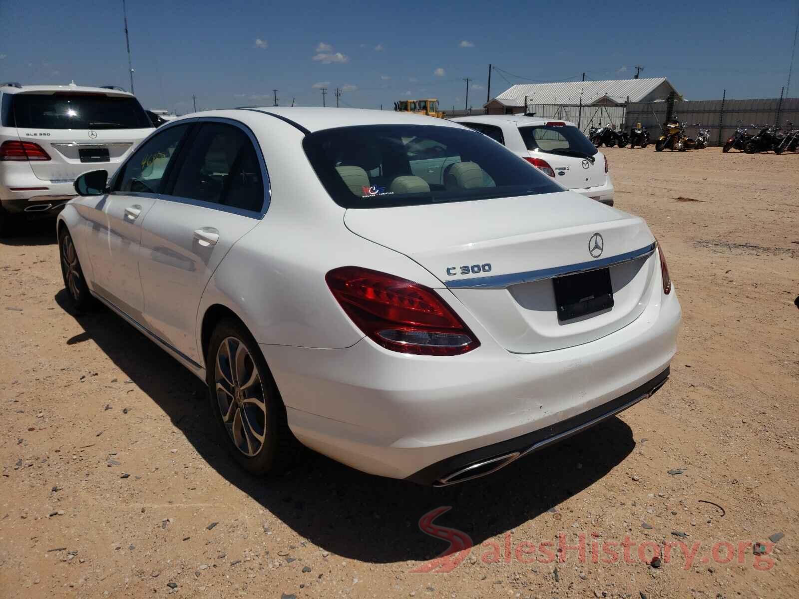 55SWF4JBXJU238083 2018 MERCEDES-BENZ C CLASS