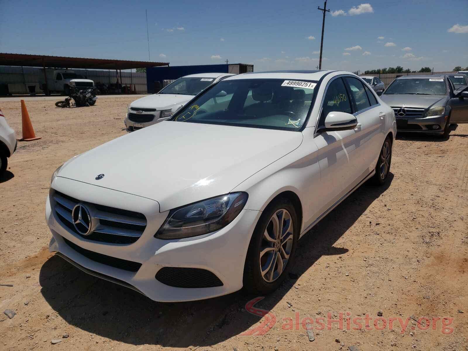 55SWF4JBXJU238083 2018 MERCEDES-BENZ C CLASS