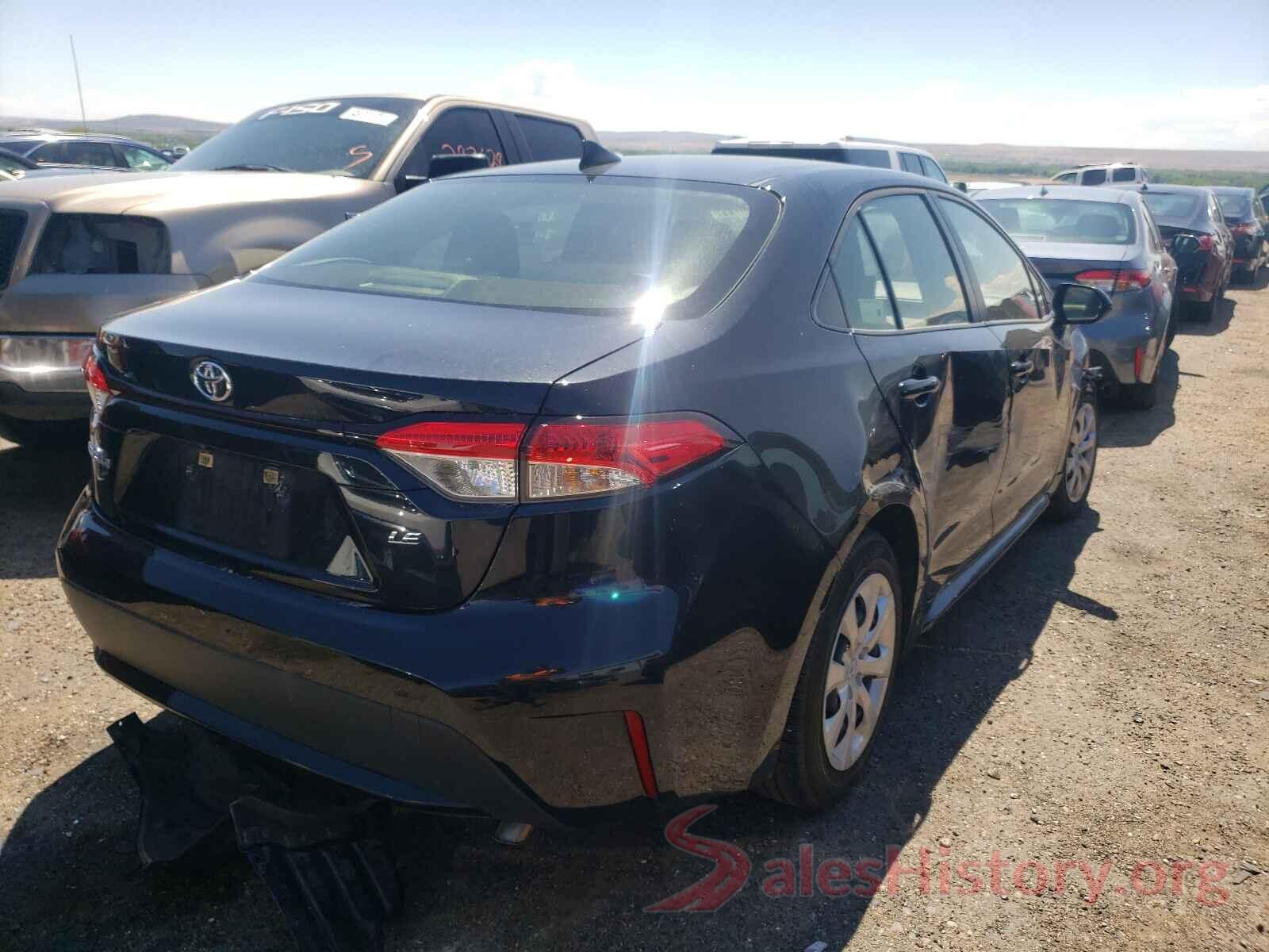 JTDEPRAE2LJ095885 2020 TOYOTA COROLLA