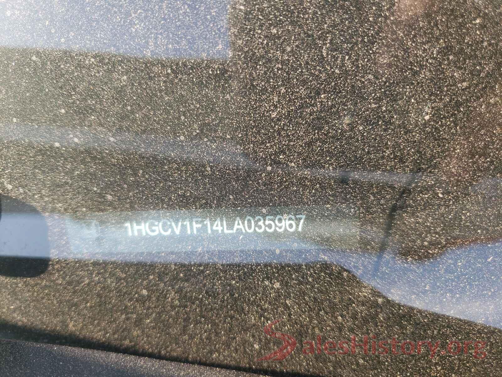 1HGCV1F14LA035967 2020 HONDA ACCORD