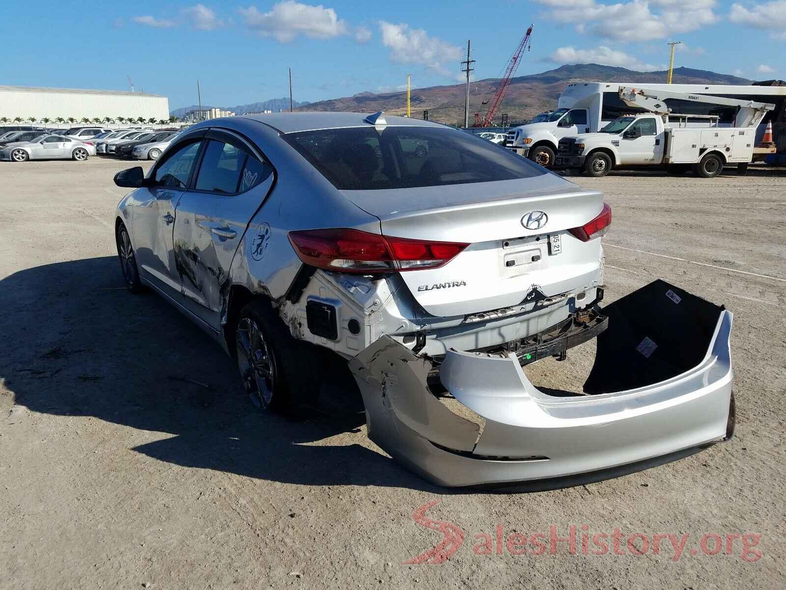 5NPD84LF6HH022357 2017 HYUNDAI ELANTRA