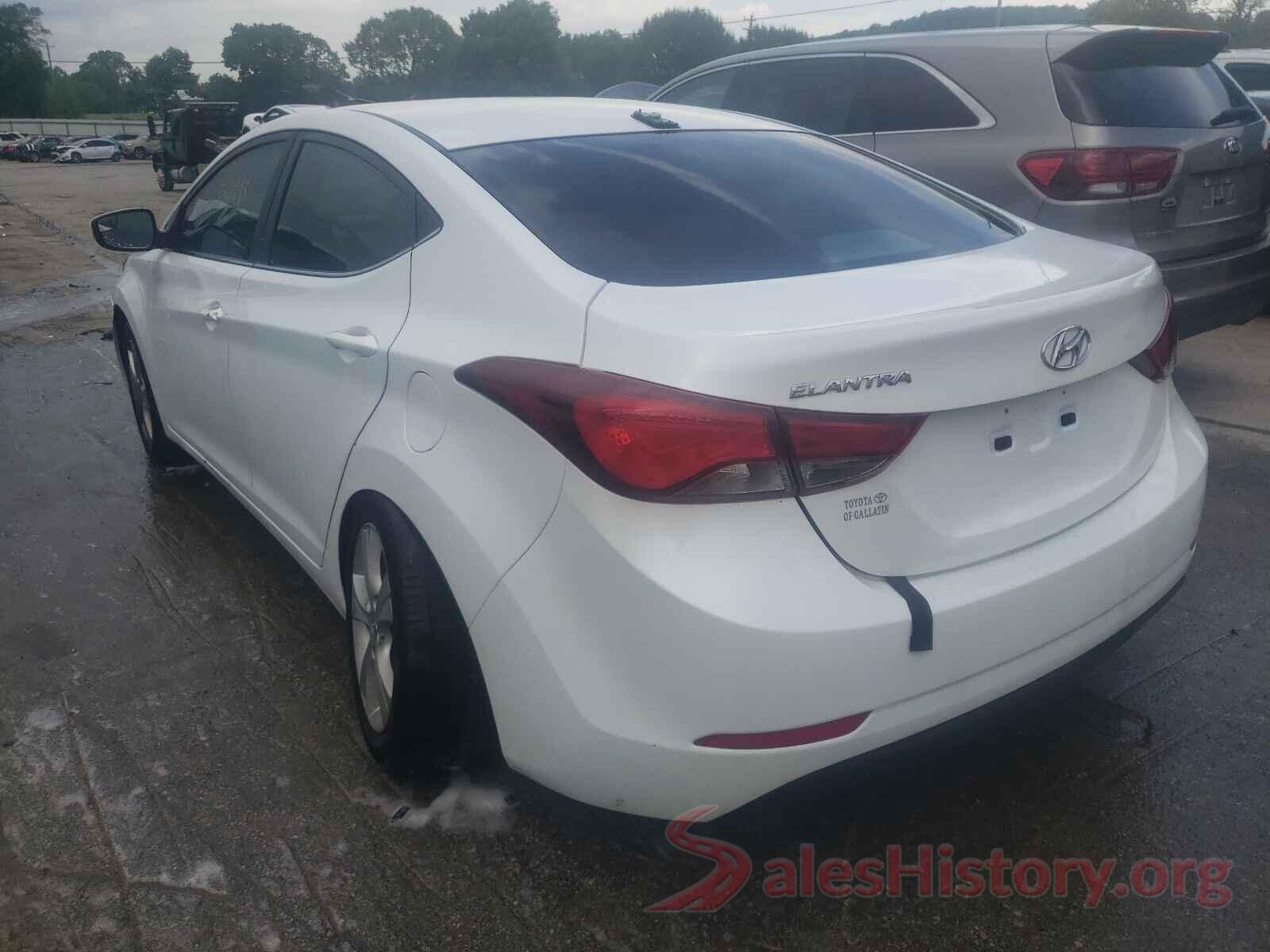 5NPDH4AE6GH672203 2016 HYUNDAI ELANTRA