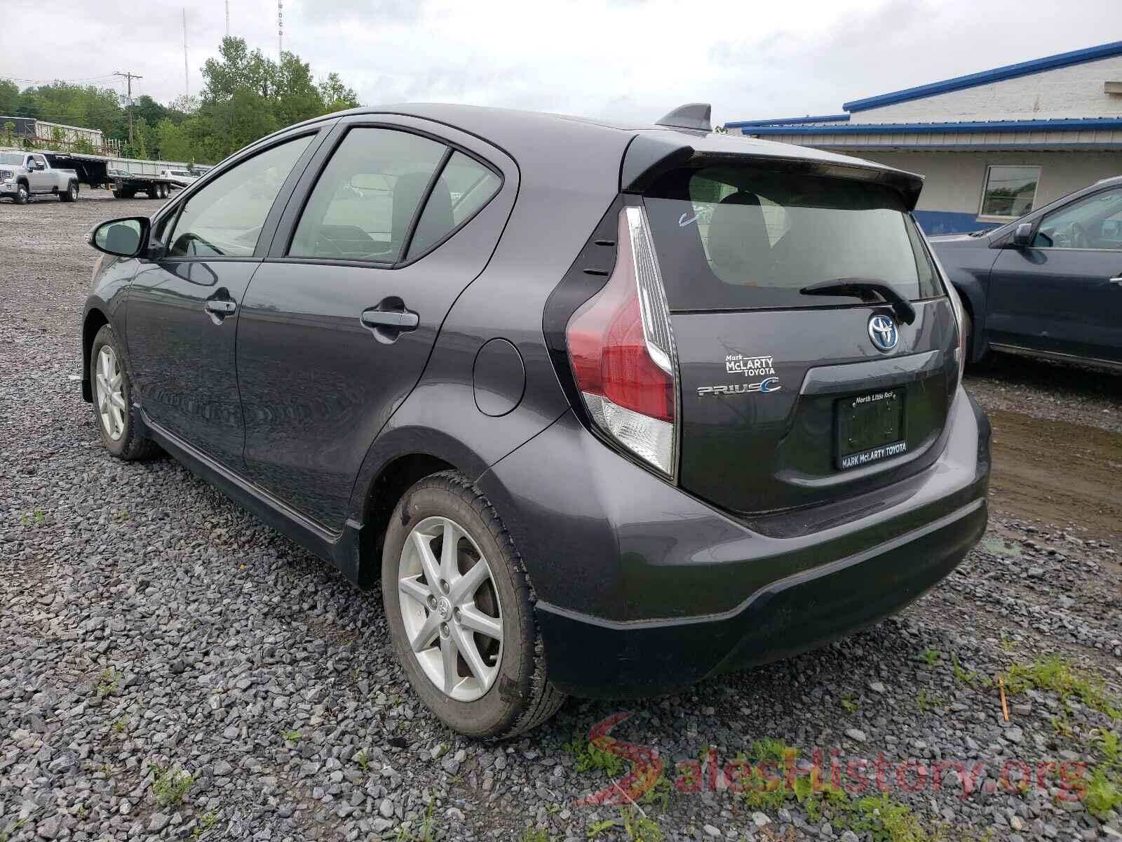 JTDKDTB34H1592742 2017 TOYOTA PRIUS