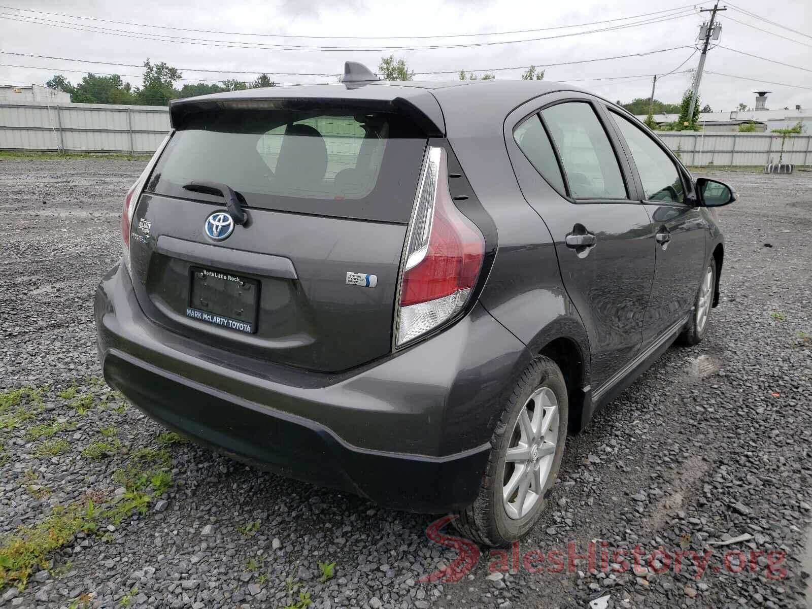 JTDKDTB34H1592742 2017 TOYOTA PRIUS