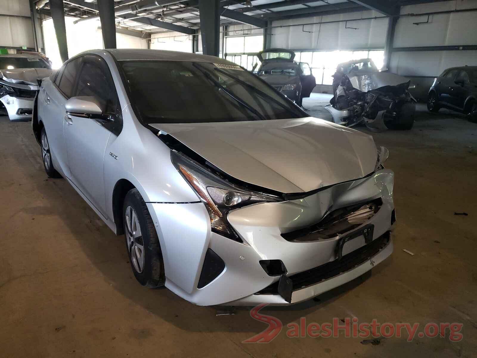 JTDKBRFU9H3573636 2017 TOYOTA PRIUS