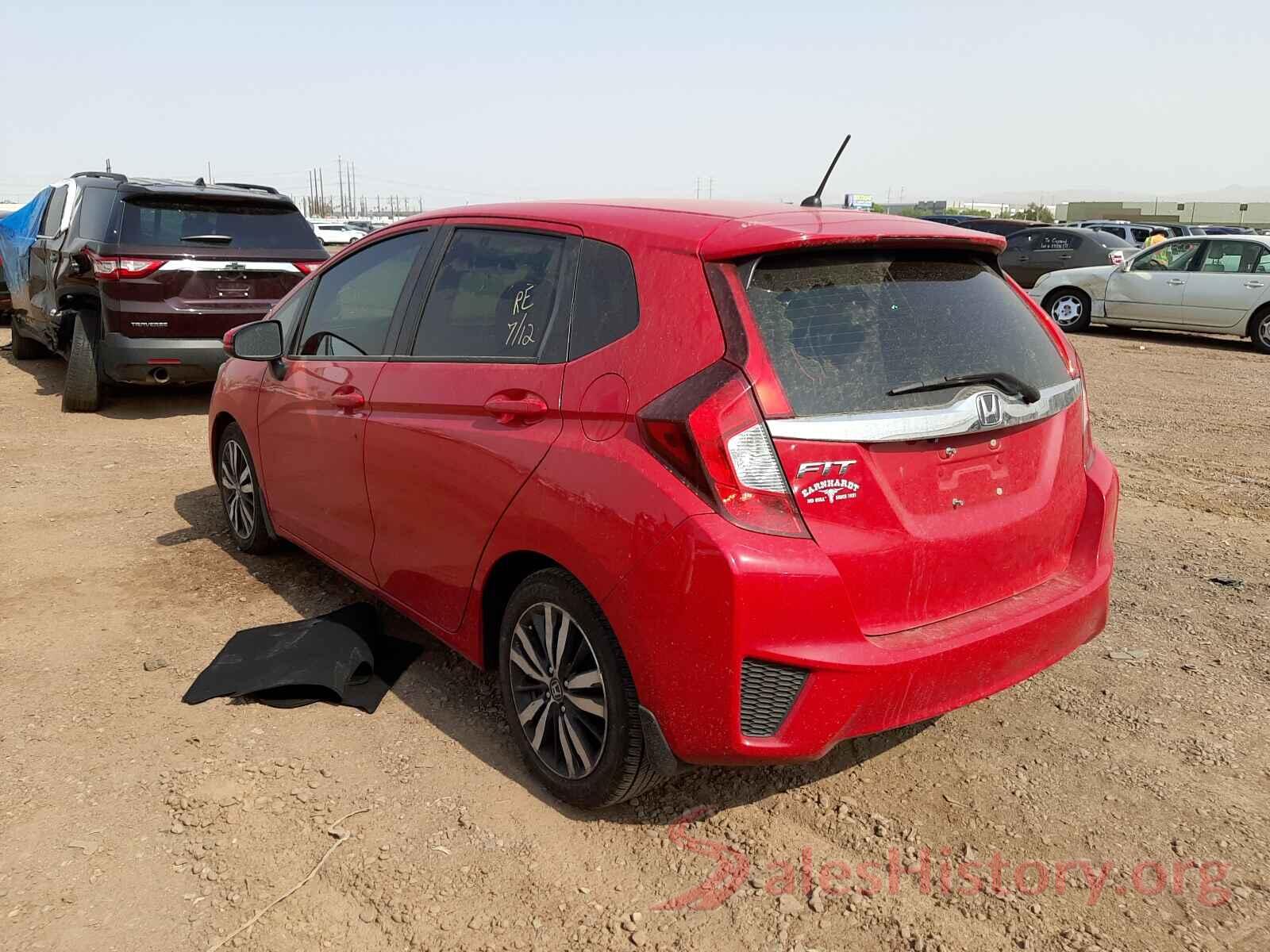 JHMGK5H78GX040463 2016 HONDA FIT