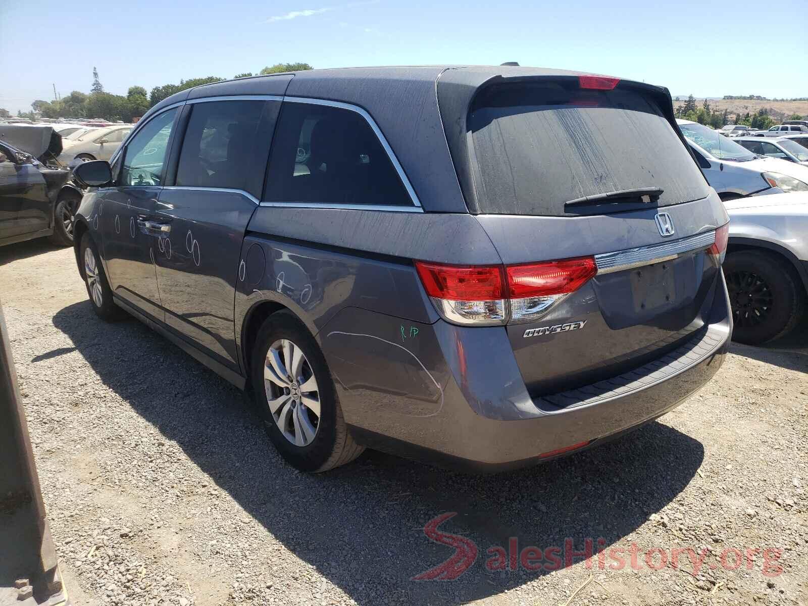 5FNRL5H62GB108667 2016 HONDA ODYSSEY