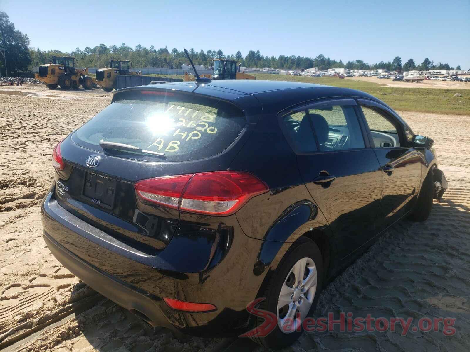 KNAFK5A88H5691814 2017 KIA FORTE