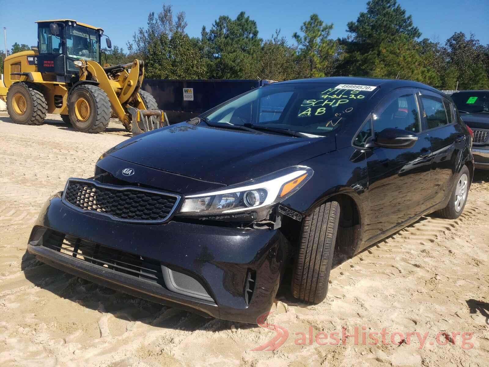 KNAFK5A88H5691814 2017 KIA FORTE