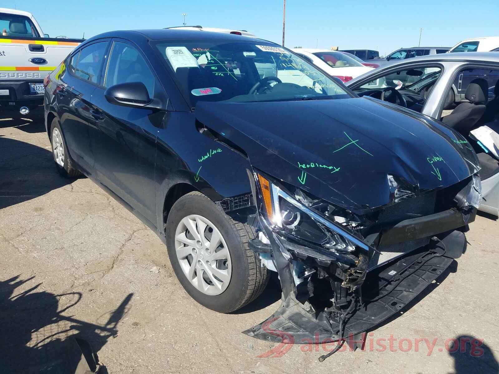 5NPD74LF6KH464162 2019 HYUNDAI ELANTRA