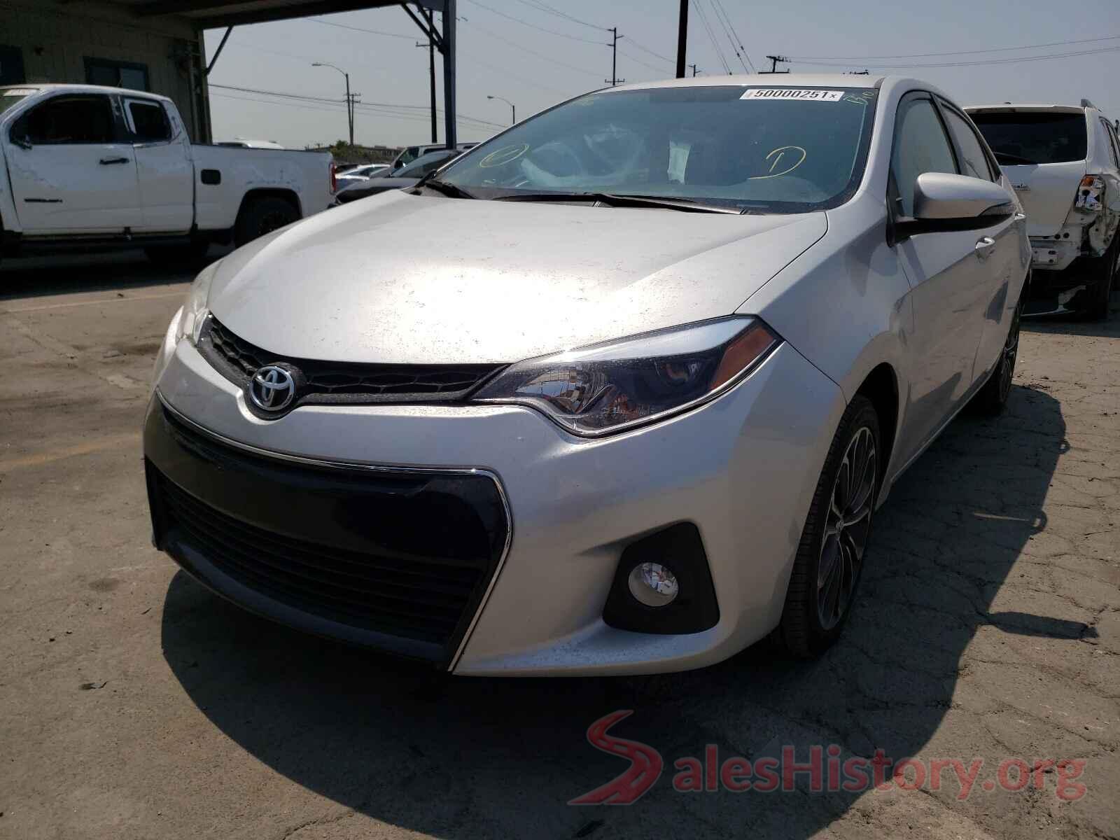 5YFBURHE8GP564867 2016 TOYOTA COROLLA