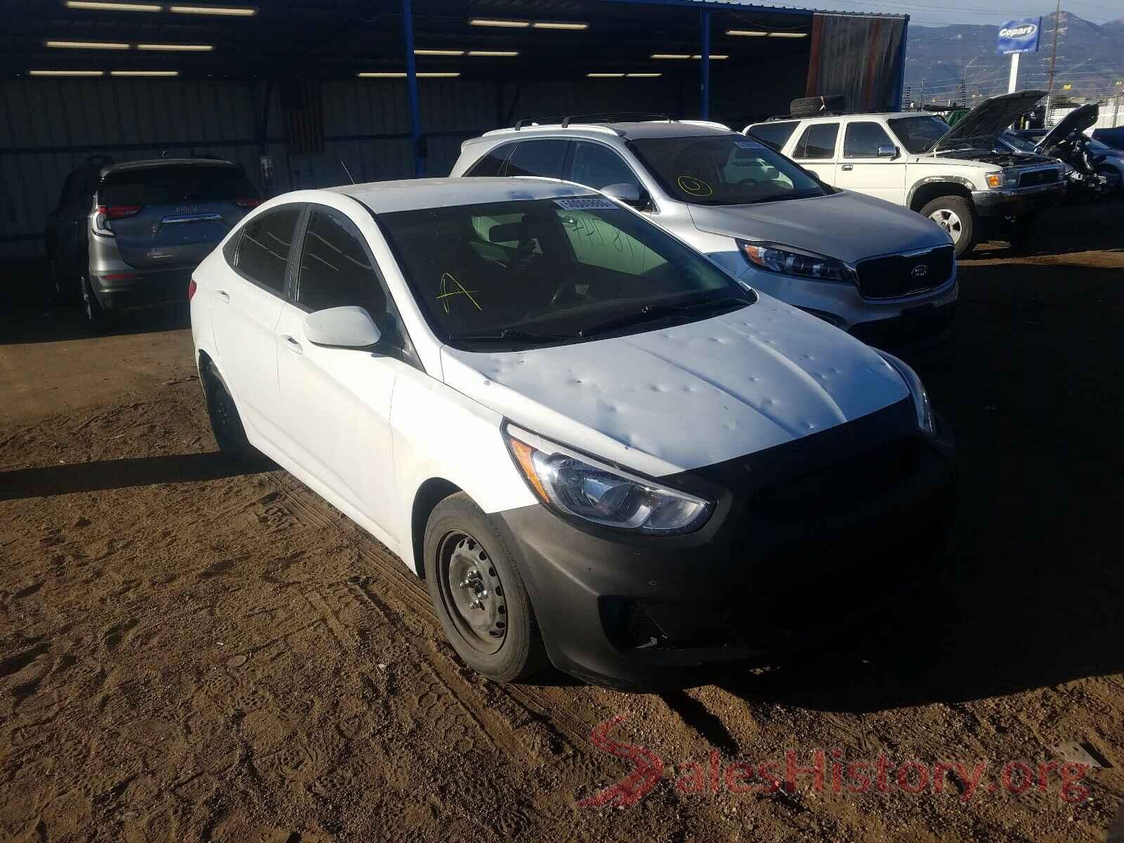 KMHCT4AE0HU174124 2017 HYUNDAI ACCENT