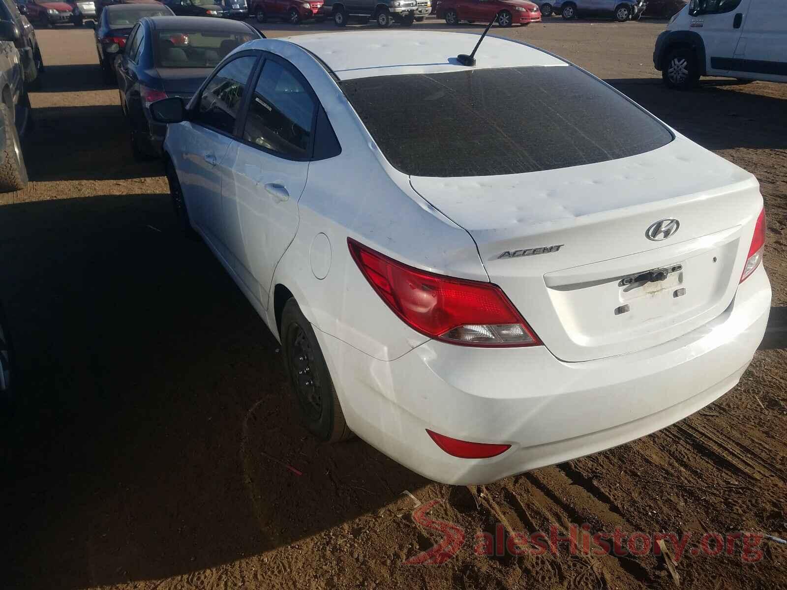 KMHCT4AE0HU174124 2017 HYUNDAI ACCENT