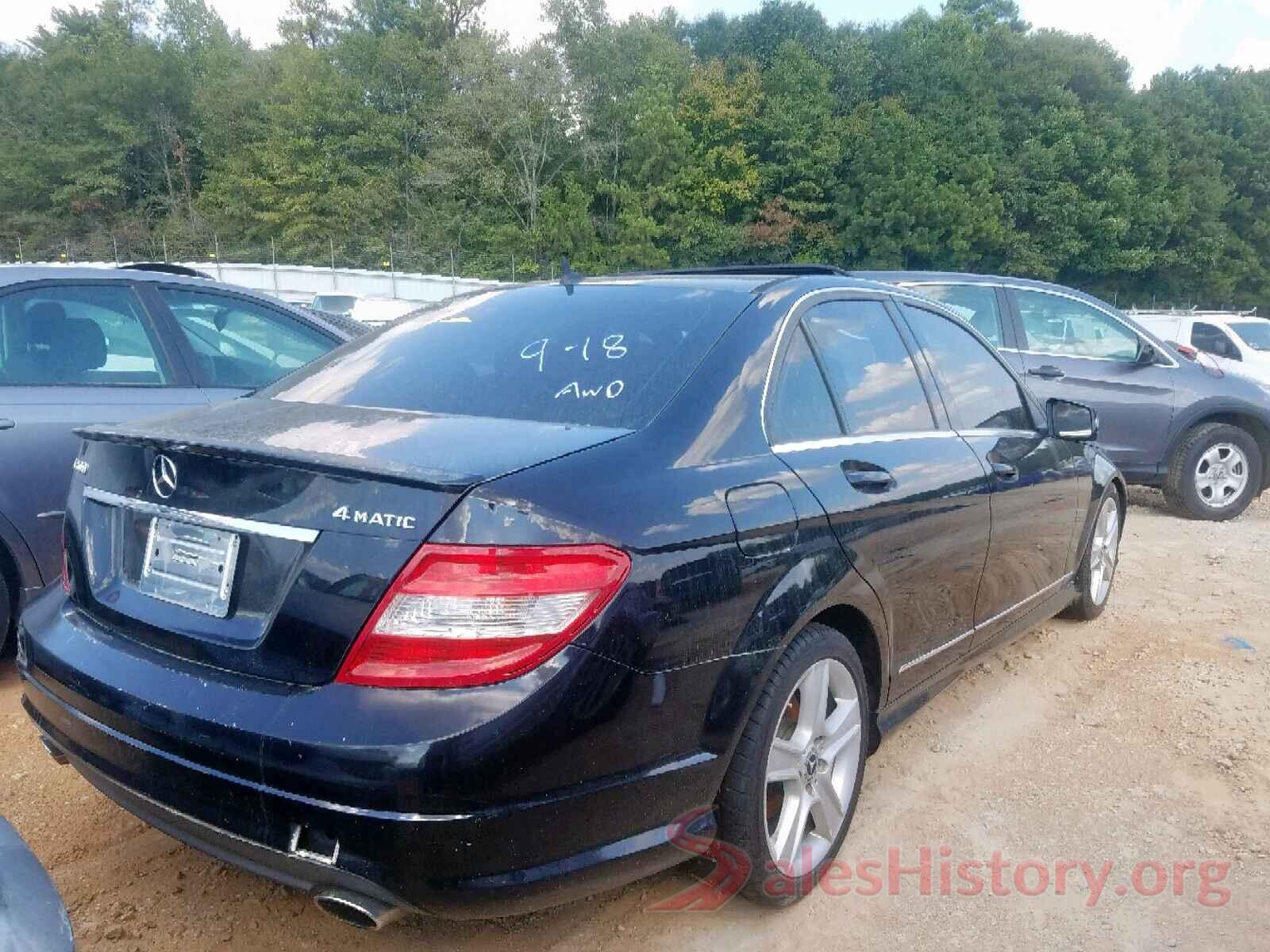 WDDGF8BB4BR149347 2011 MERCEDES-BENZ C CLASS