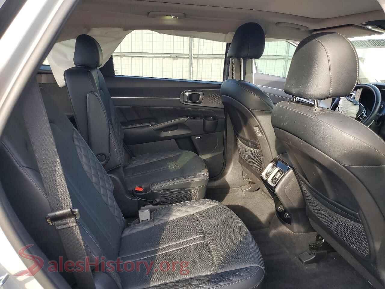 2022 KIA SORENTO VIN 5XYRK4LF9NG097399, VIN plate