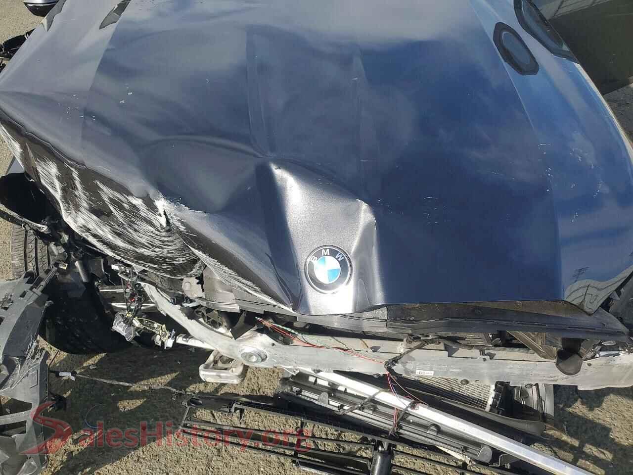 2025 BMW 5 SERIES VIN WBA43FJ07SCU32819, VIN plate