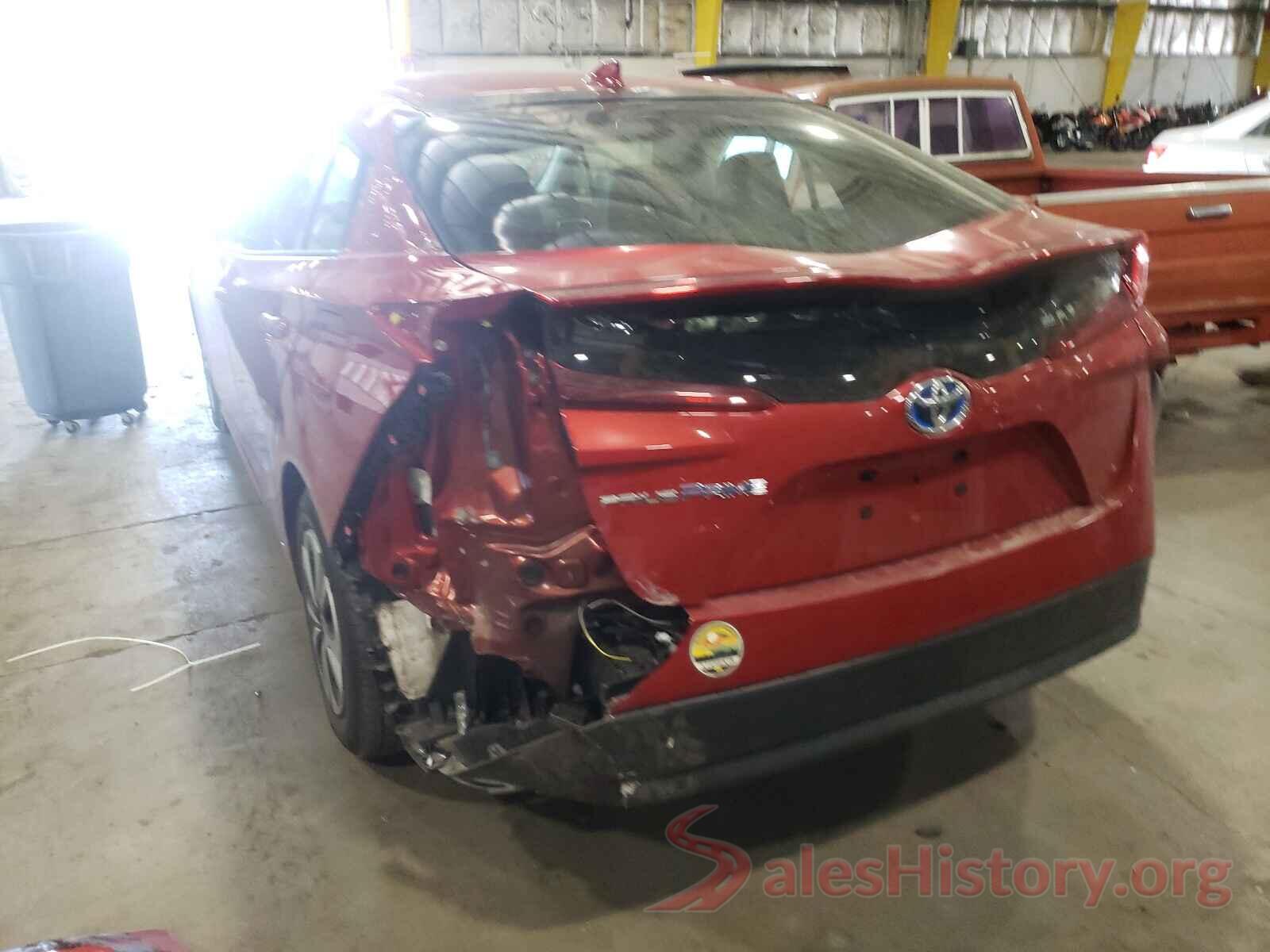 JTDKARFP1K3117828 2019 TOYOTA PRIUS