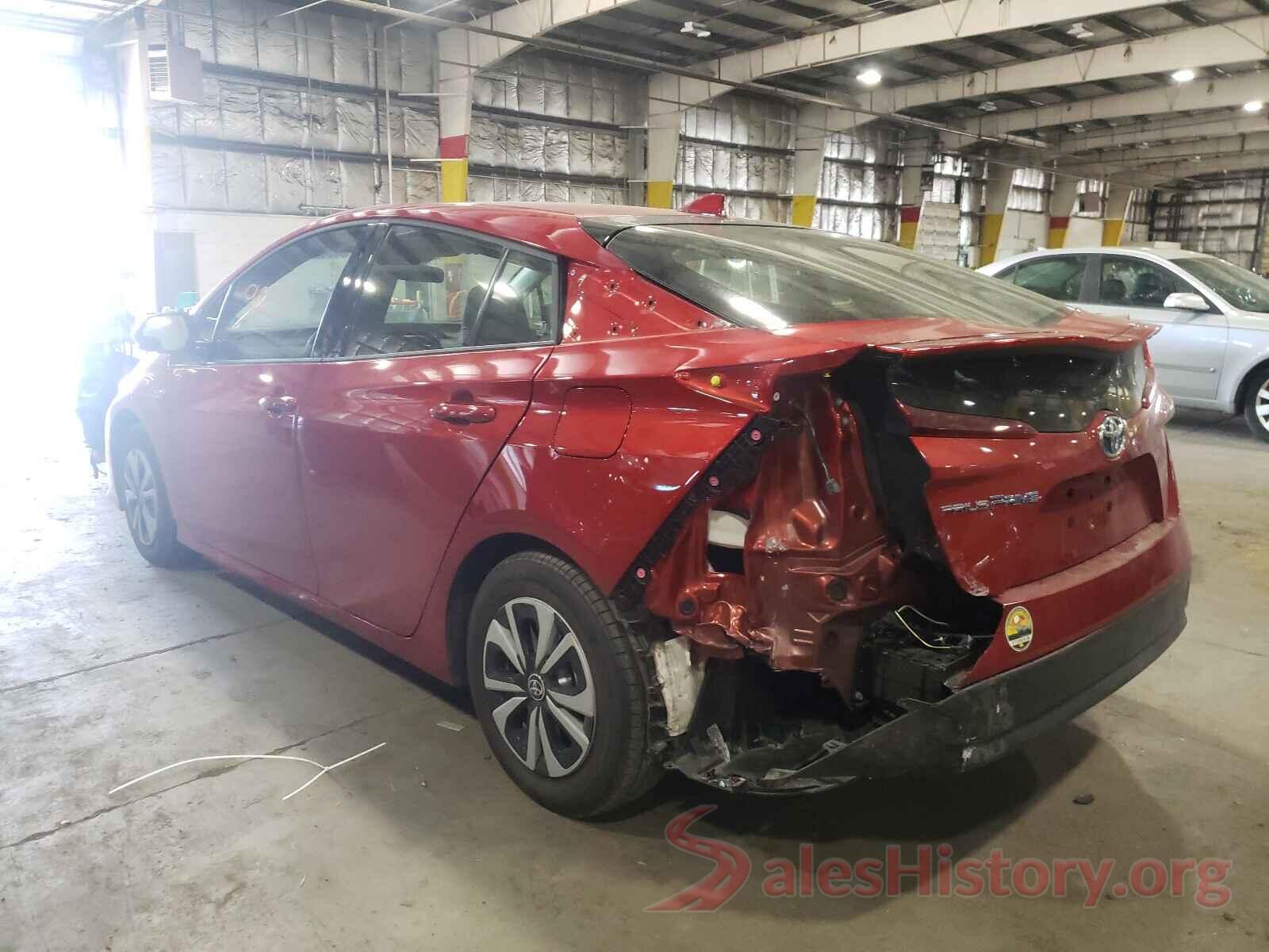 JTDKARFP1K3117828 2019 TOYOTA PRIUS