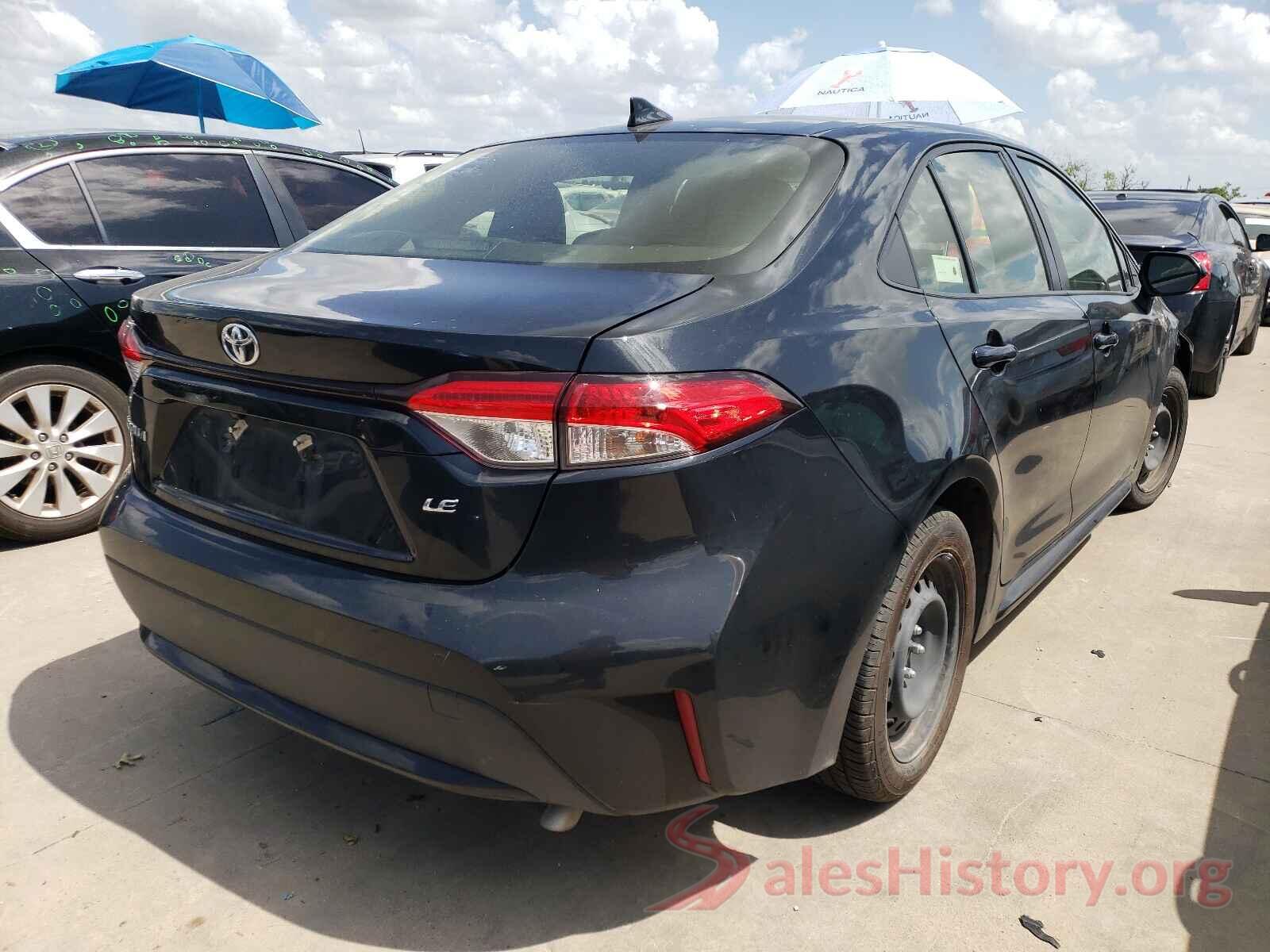 JTDEPRAE3LJ031693 2020 TOYOTA COROLLA