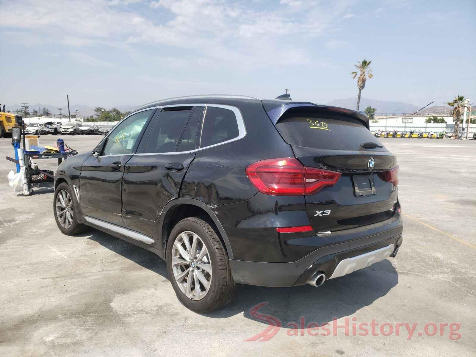 5UXTR7C58KLF23871 2019 BMW X3