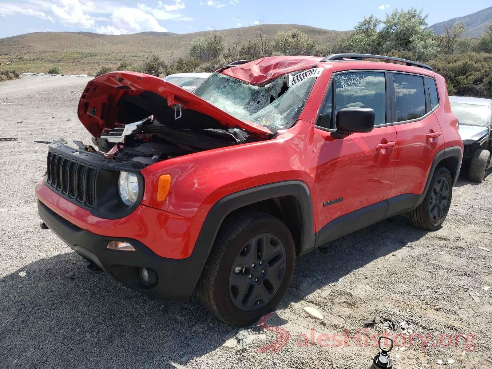 ZACNJBAB6LPL88121 2020 JEEP RENEGADE