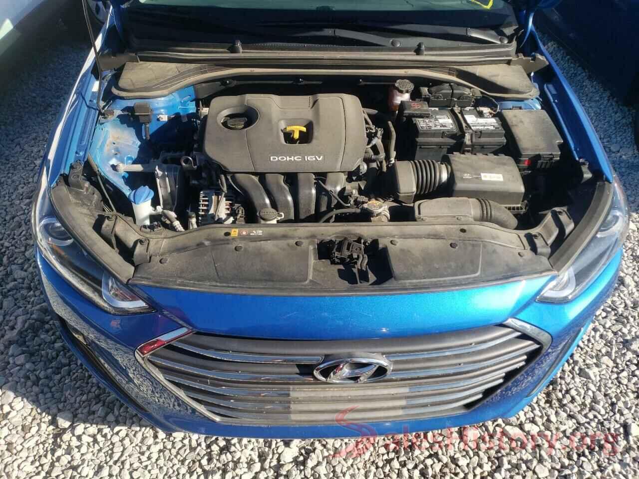 KMHD84LF7HU135722 2017 HYUNDAI ELANTRA