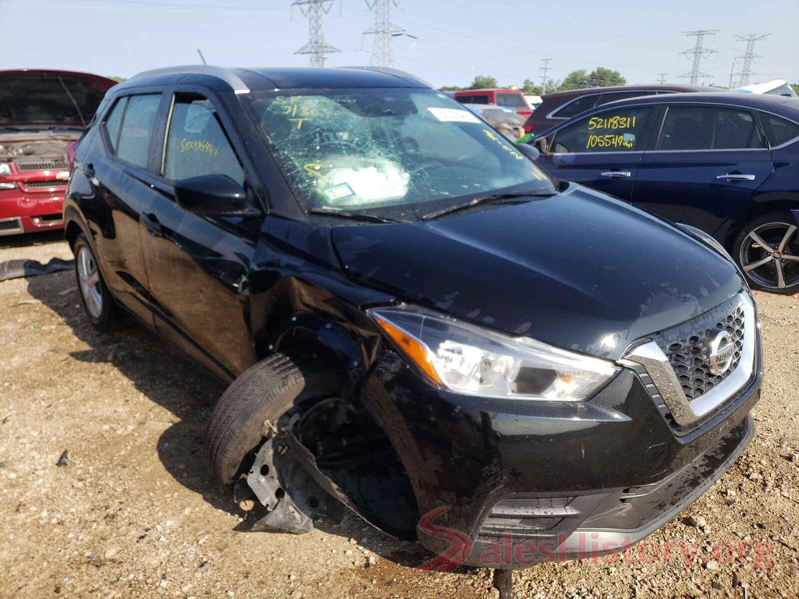 3N1CP5CU9KL543845 2019 NISSAN KICKS