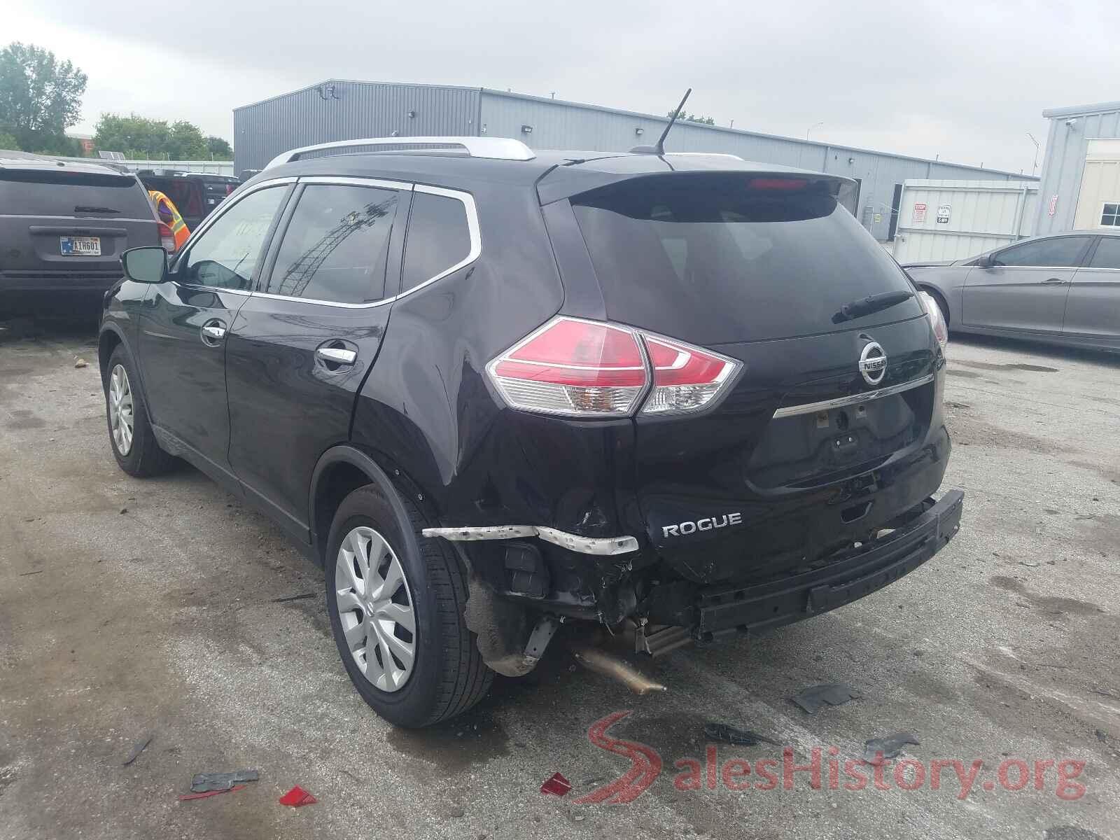 KNMAT2MT6GP611017 2016 NISSAN ROGUE