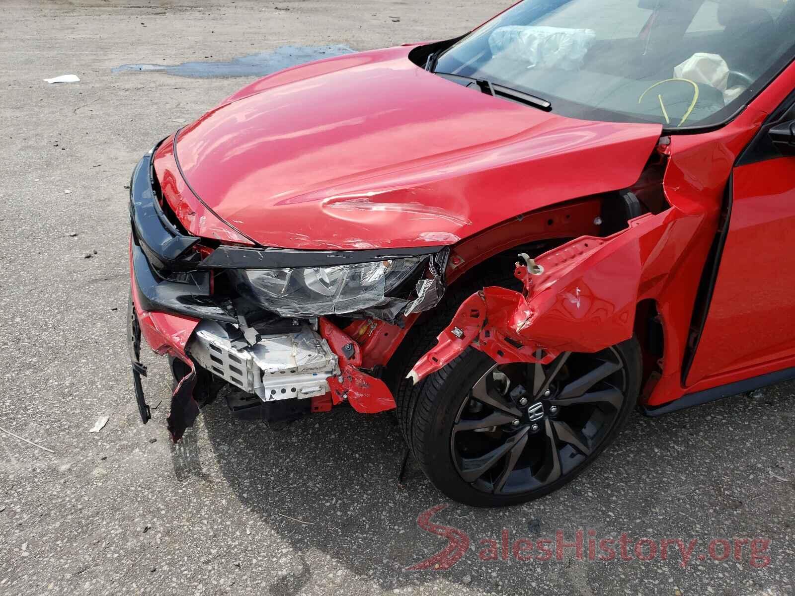 SHHFK7H49JU208416 2018 HONDA CIVIC